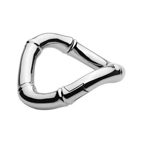 GUCCI Palladium Plated Bangles Unisex Silver