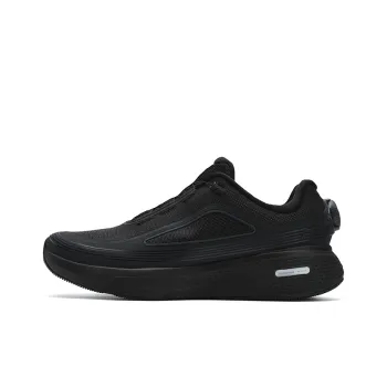 FILA Cushioning Wear-Resistant Low-Top Running Shoes Men's Black