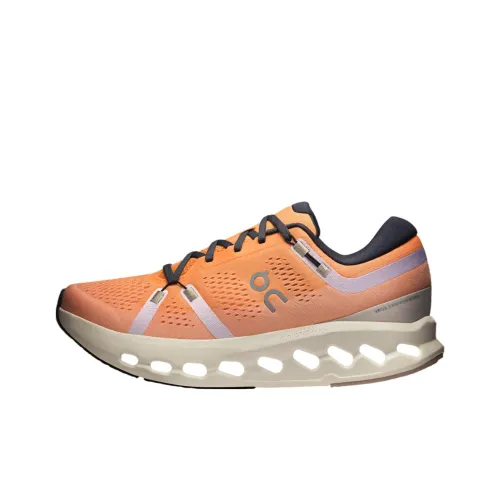 On Cloudsurfer Anti Slip Wear Resistant Low Top Casual Running Shoes Men's Orange Yellow