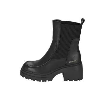 REPLAY MARTY MOC Chelsea Boots 8cm Women's Black