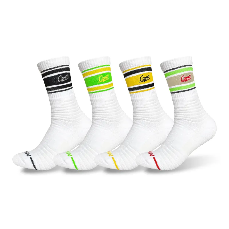 CARRYYOU Basketball Socks Unisex 4 Pack-11