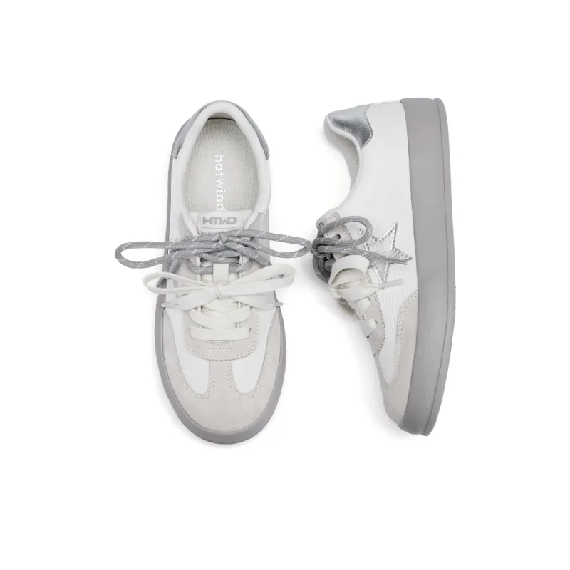 Hotwind Heartbeat Early Spring Collection Ah Gan Shoes Low Top Skateboard Shoes Women's-13