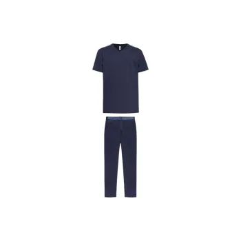 MOSCHINO Pajama Set Men's Marine Blue