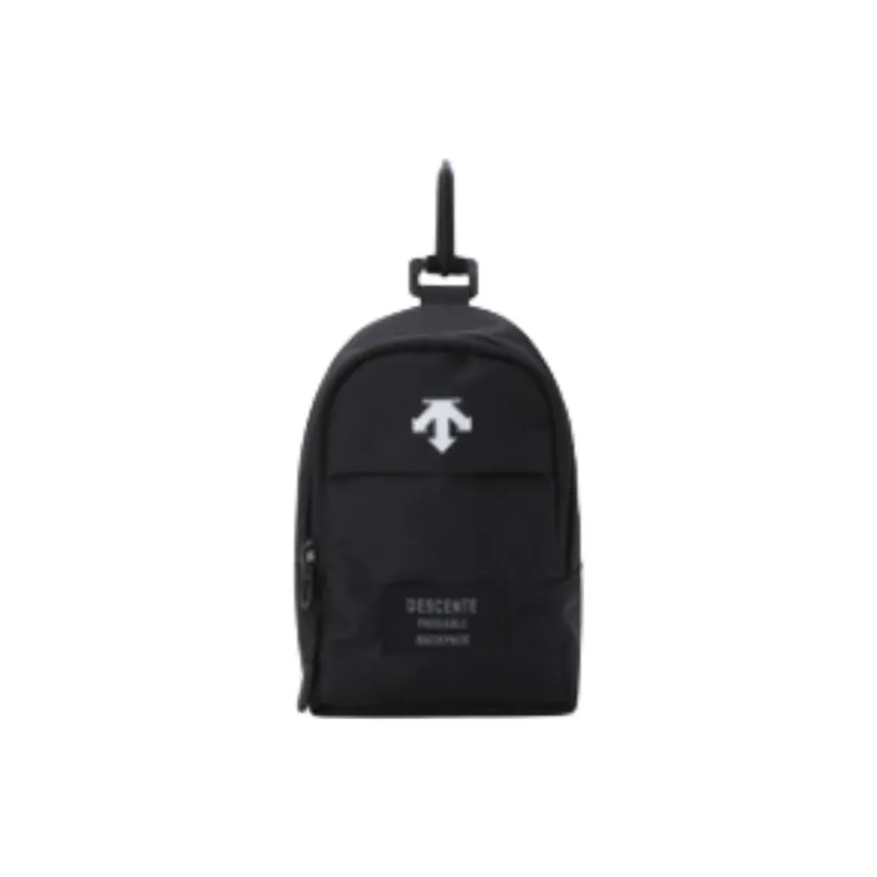 DESCENTE Nylon Backpack Unisex Black-5