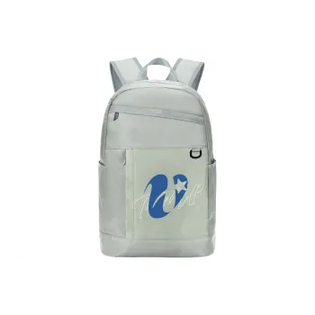 TURN UP Polyester Backpack Regular Unisex Gray
