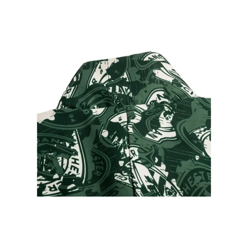 PUMA Jackets Men Silver Green Camouflage 10-4