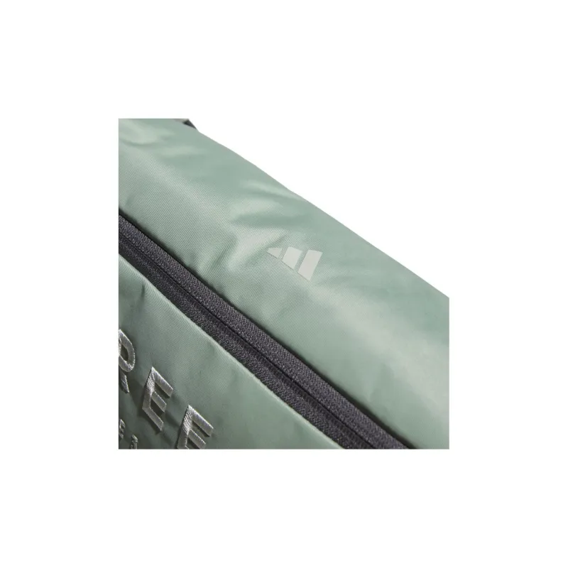 Adidas Recycled Polyester One Shoulder Crossbody Fanny Pack Unisex Green-4