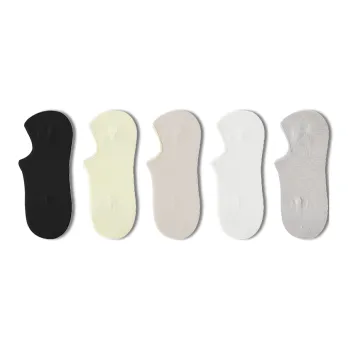 AUGUST No Show Socks Women's 5 Pack