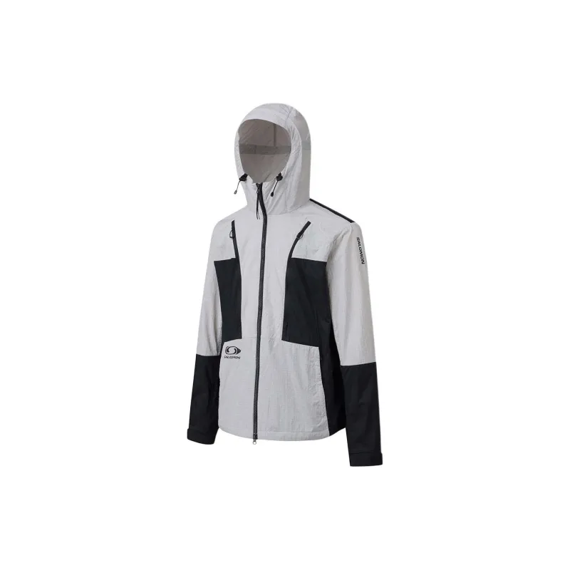 SALOMON Jackets Coats Men's Gray-3
