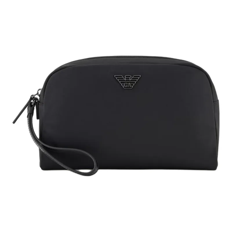 EMPORIO ARMANI Polyamide Storage Bag Unisex Black-0
