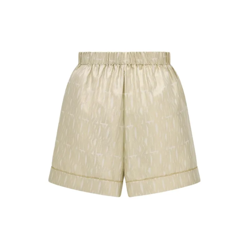 DIOR SS25 Casual Shorts Women's Yellow-1