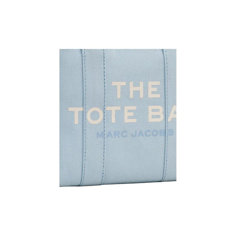 MARC JACOBS The Small Tote Canvas Cloud Blue-5