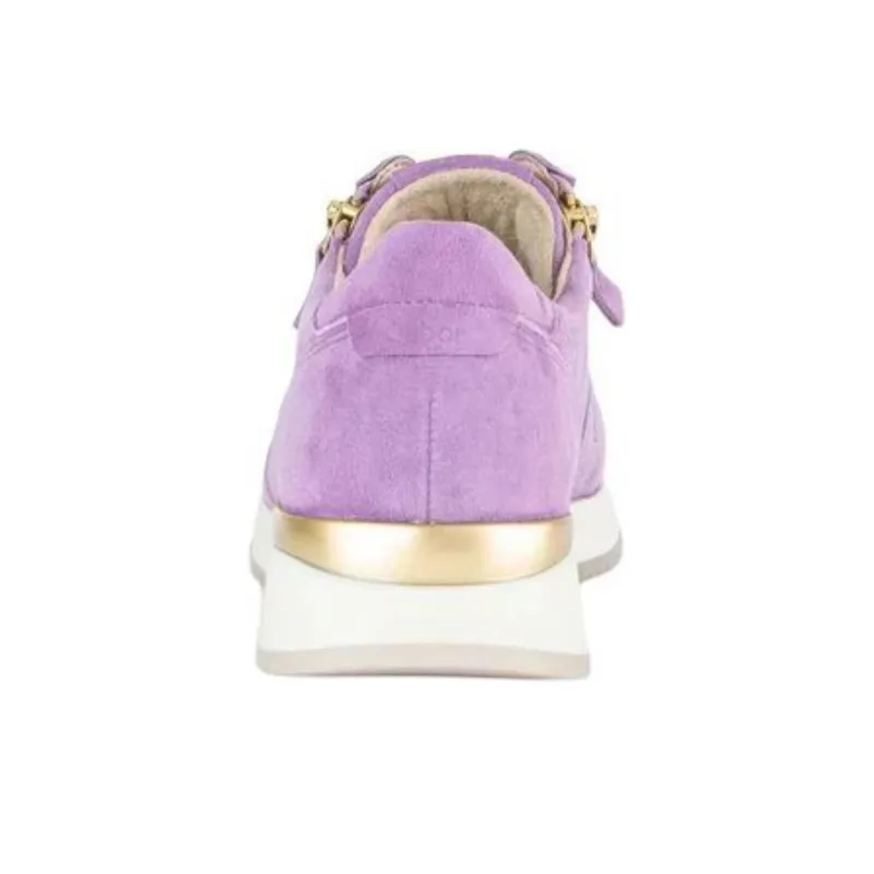 Gabor Fashion Low-Top Casual Shoes Women's Purple-4