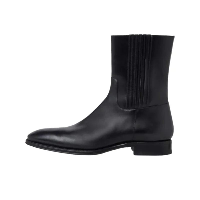 Dsquared2 D2 Classic Flat Ankle Boots-0