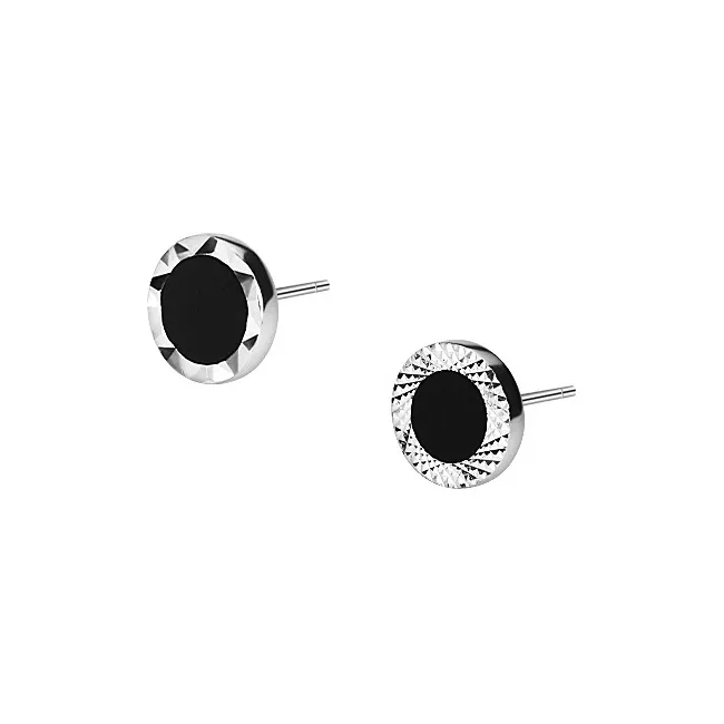 HANYUDIE 925 Silver Needles Stud Earrings Unisex-7