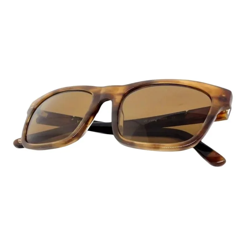 Vuarnet Acetate Plastic Rectangular Sunglasses Men's Tortoiseshell-4