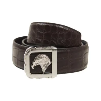 STEFANO RICCI - Leather Belts Men's Brown 3.8CM
