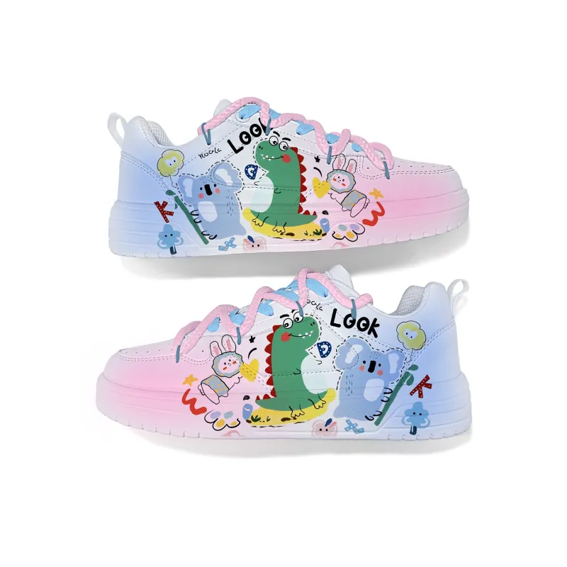 Cold Cicadas Yesterday Skateboard Shoes Unisex-2