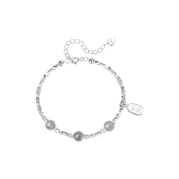 Qing Yi 925 Sterling Silver Bracelets Unisex