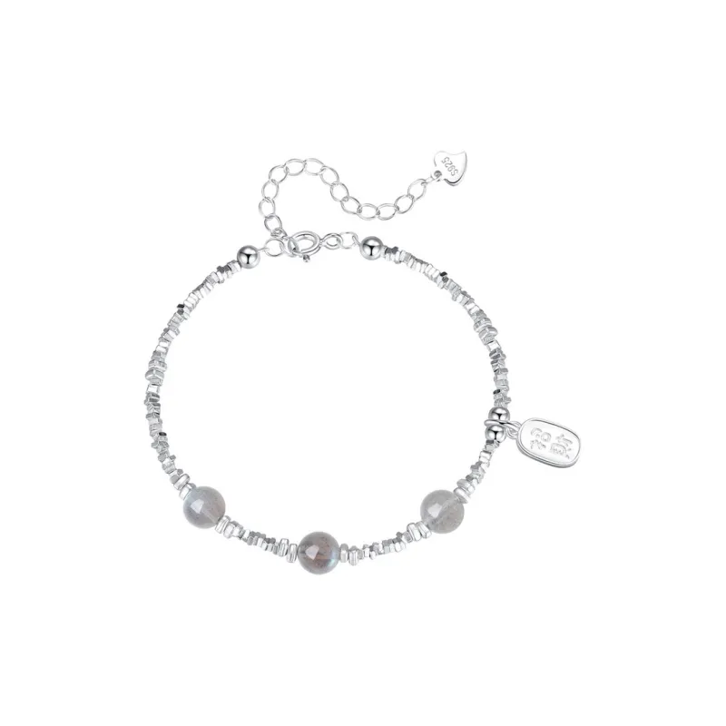 Qing Yi 925 Sterling Silver Bracelets Unisex-0