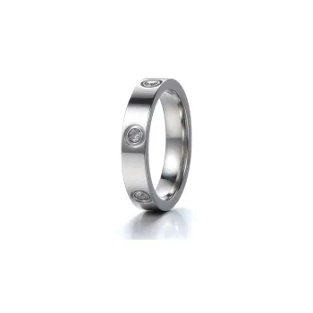 CHRROTA Titanium Steel Rings Unisex