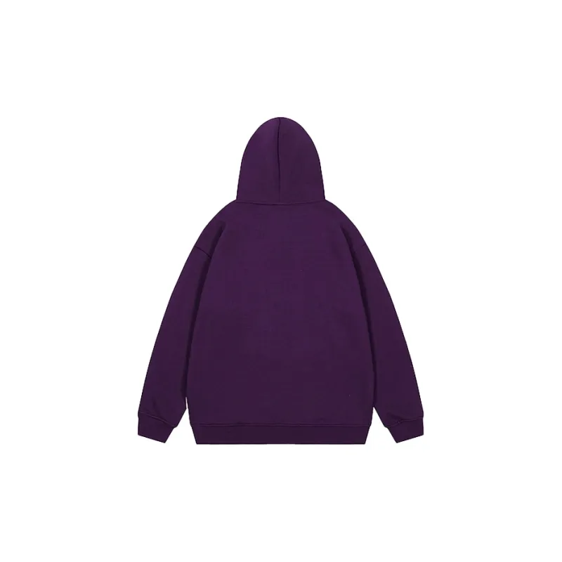 PAZZO Appliqué Patchwork Hoodie Unisex-1