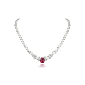 FUNNXI Copper Alloy, Rhodium Plated Gold Necklaces Women's