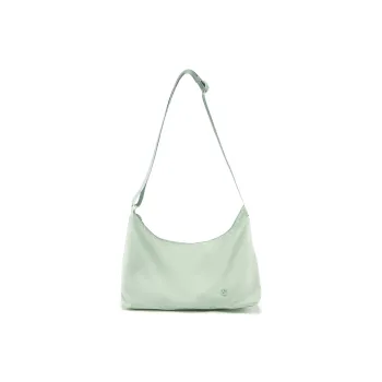 LiNing Sports Life Collection Nylon Crossbody Bag, Shoulder Bag Unisex Tallow Green