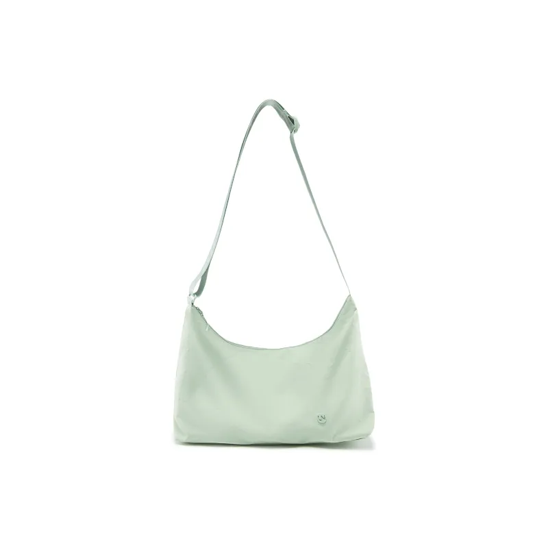 LiNing Sports Life Collection Nylon Crossbody Bag, Shoulder Bag Unisex Tallow Green-0