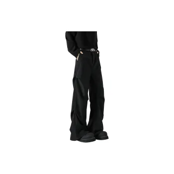 TESTUNG Premium Pleated Cleanfit Casual Pants With A Touch Of Fashion Unisex