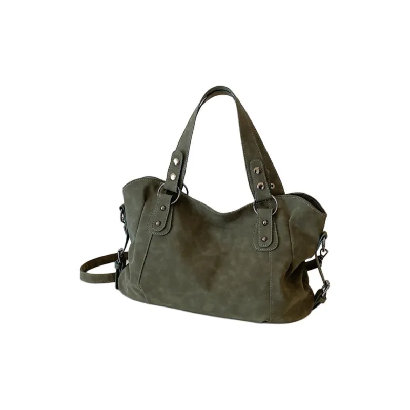 LARTIGENT PU One Shoulder Crossbody Tote Armpit Handbag Regular Women's Green/Black/Brown-2