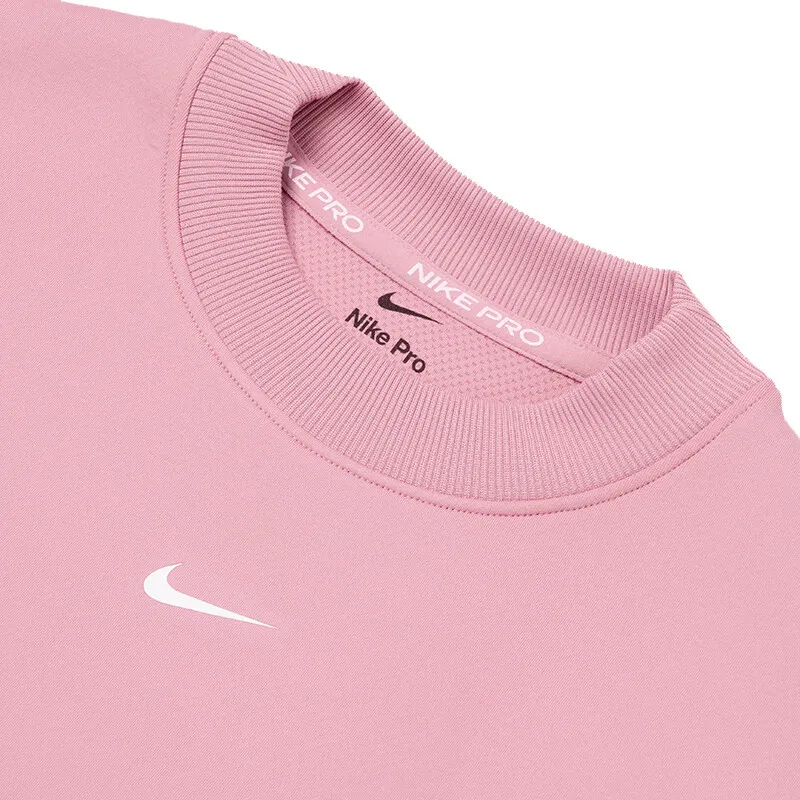 Nike Prima Women's Dri FIT Oversized Crew Neck Cropped Top-4
