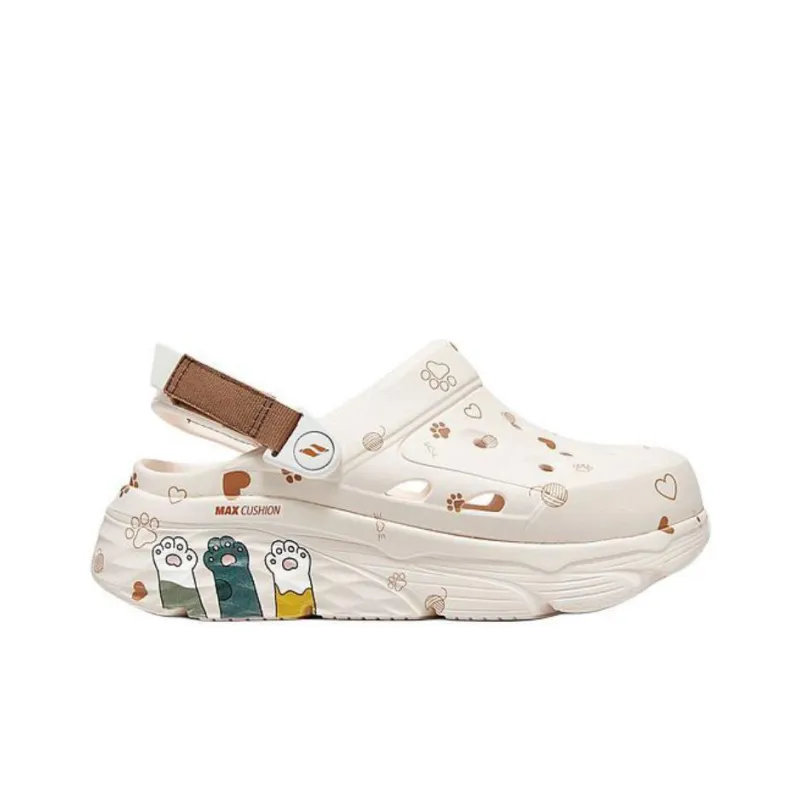 Skechers Max Cushioning Clogs Women's Ecru-2