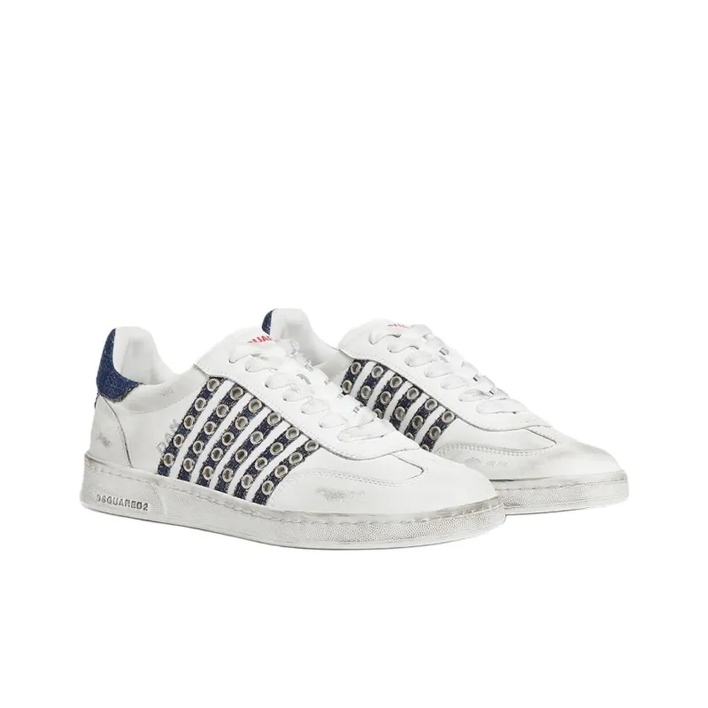 Dsquared2 Eyelet Detailed Boxer Sneakers-2