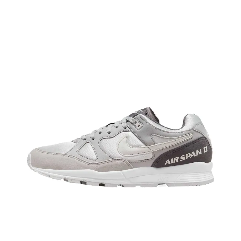 Nike Air Span 2 Low-Top Running Shoes Men's Gray-0