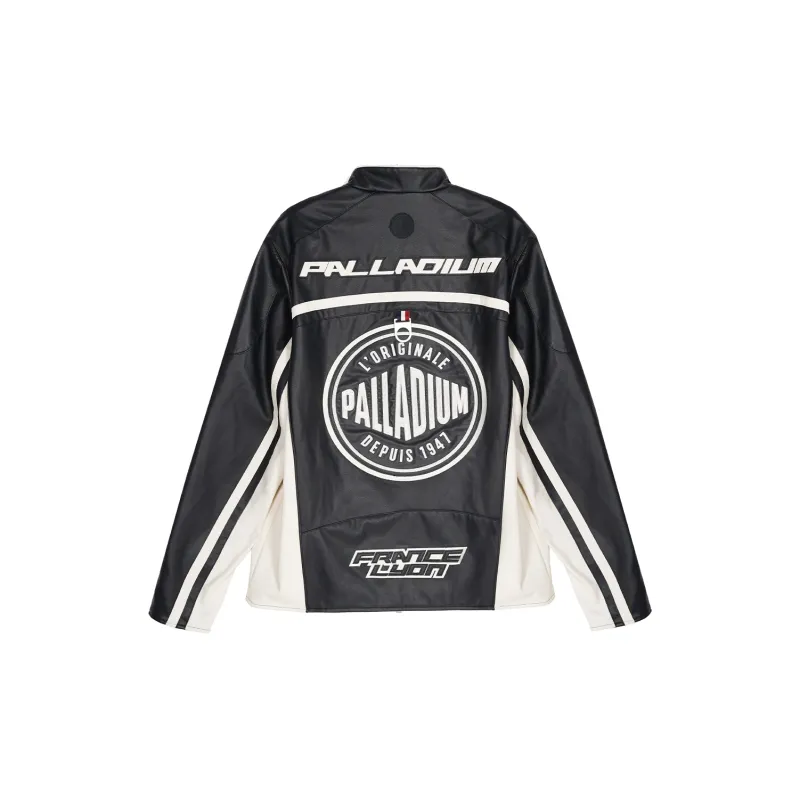 Palladium Leather Jacket Unisex-2