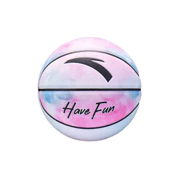 Anta x CUBA PU Basketball Tie Dye Blue Pink Size 7 Street Training Competition Unisex
