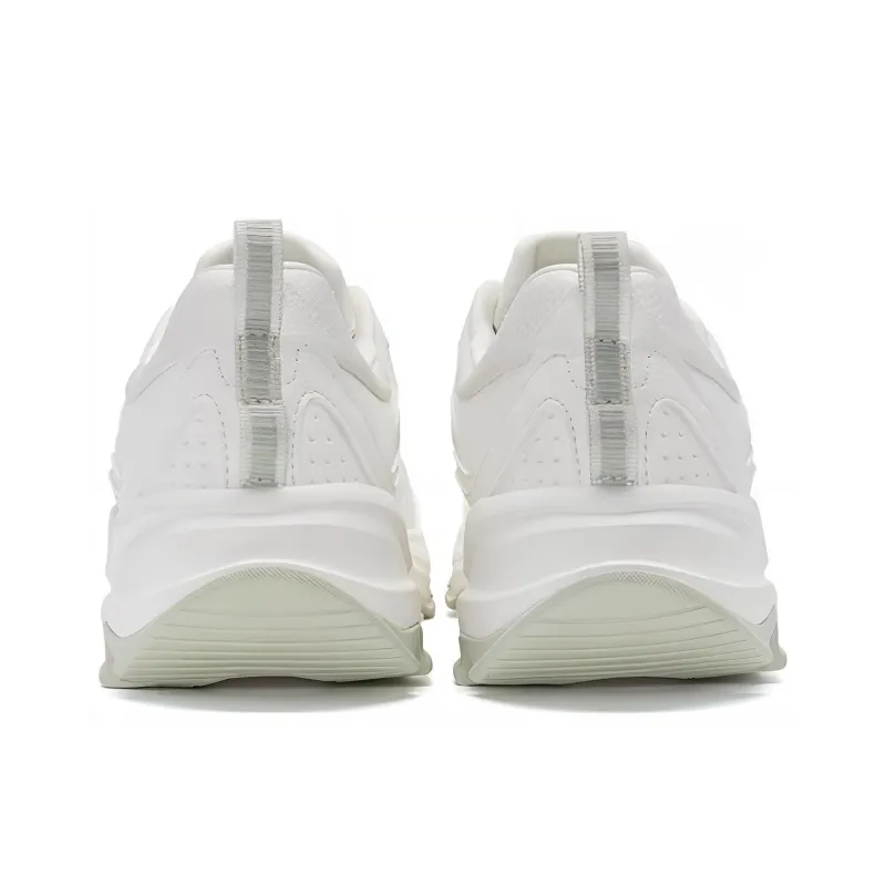 XTEP Cushioning, Wear Resistant Low Top Running Shoes Women's White Green-2