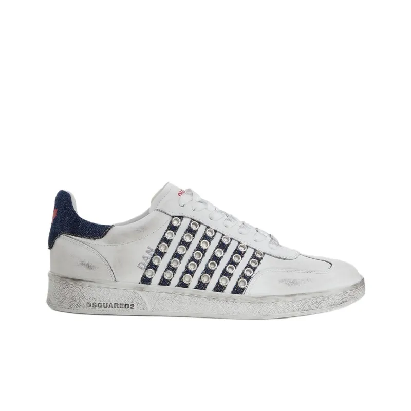Dsquared2 Eyelet Detailed Boxer Sneakers-1