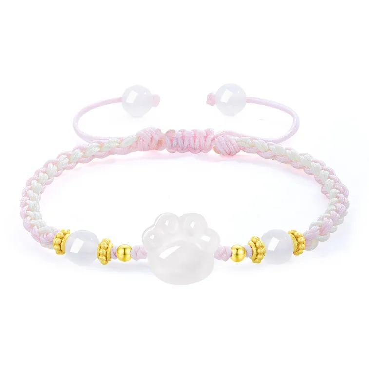 Lao Feng Xiang Chalcedony Bracelets Unisex-7