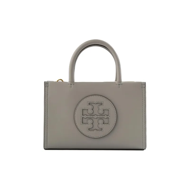 TORY BURCH Ella Bio Mini Tote Gray-0