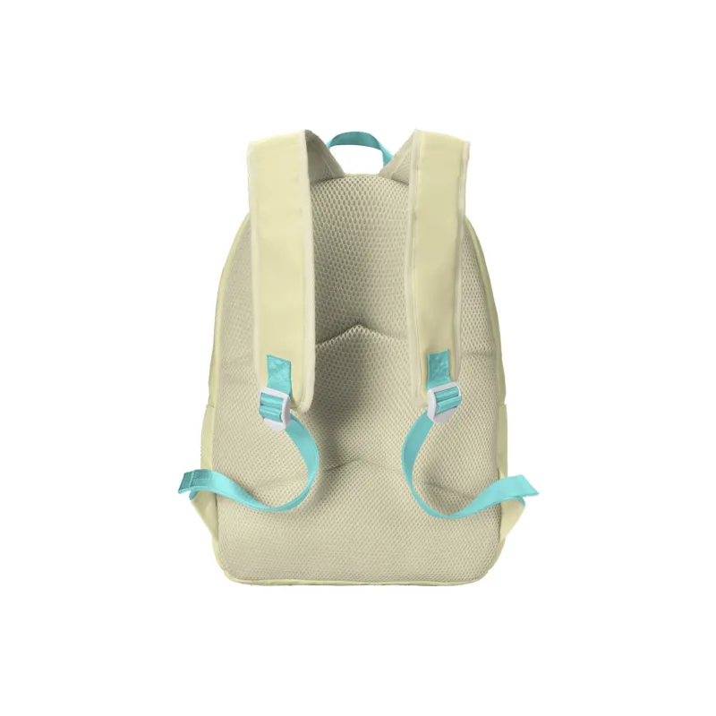 TURN UP Polyester Backpack Unisex Apricot-2