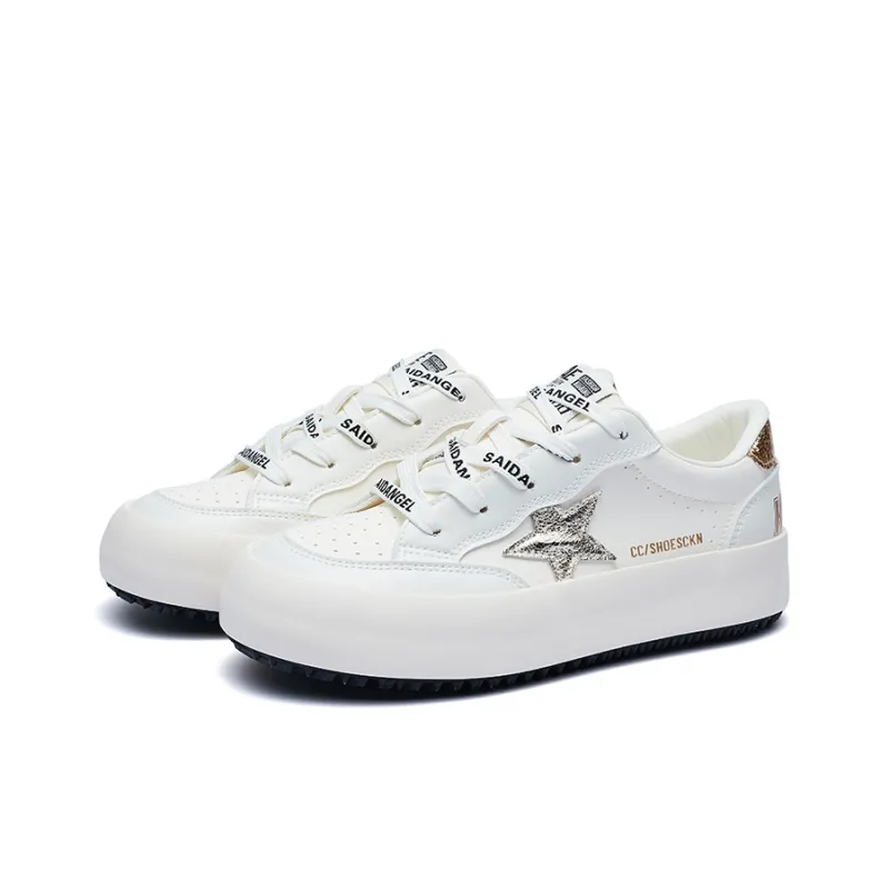 Fawn Miri Anti Slip Wear Resistant Low Top Skateboard Shoes Women's-1