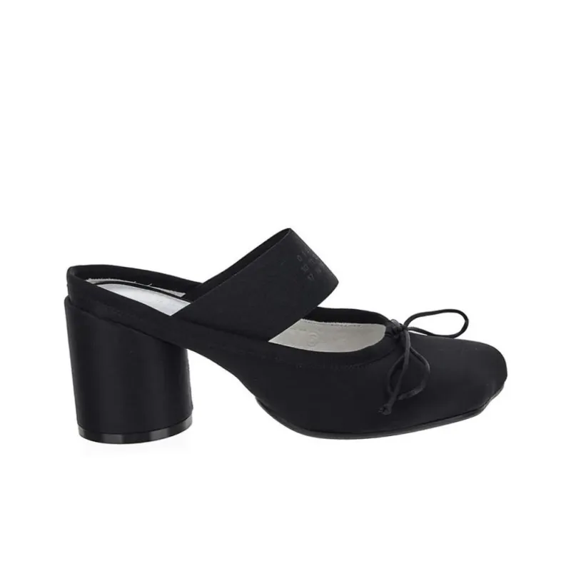 MM6 Maison Margiela Elastic Ballet Strap Pumps-1