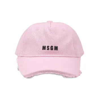 MSGM Logo embroidered Cap
