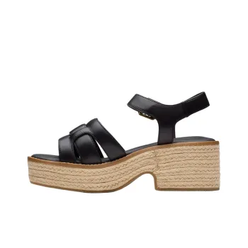 Clarks Coledale Strap One Strap Sandals Women's Black