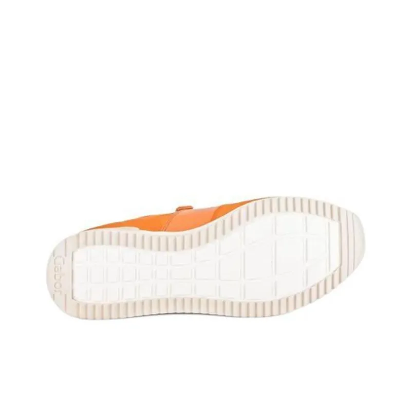 Gabor Fashion Low Top Casual Shoes Women's Orange-5