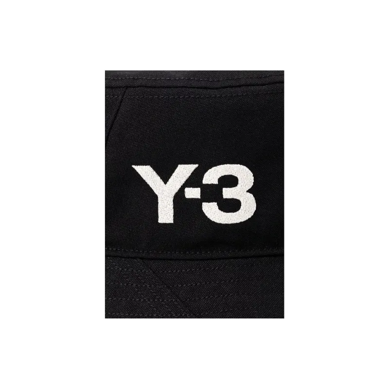 Y 3 Bucket Hats Unisex Black-4
