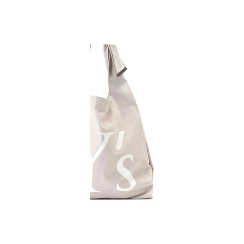 Yohji Yamamoto Cotton, Polyester Handbag Regular Women's Beige-1