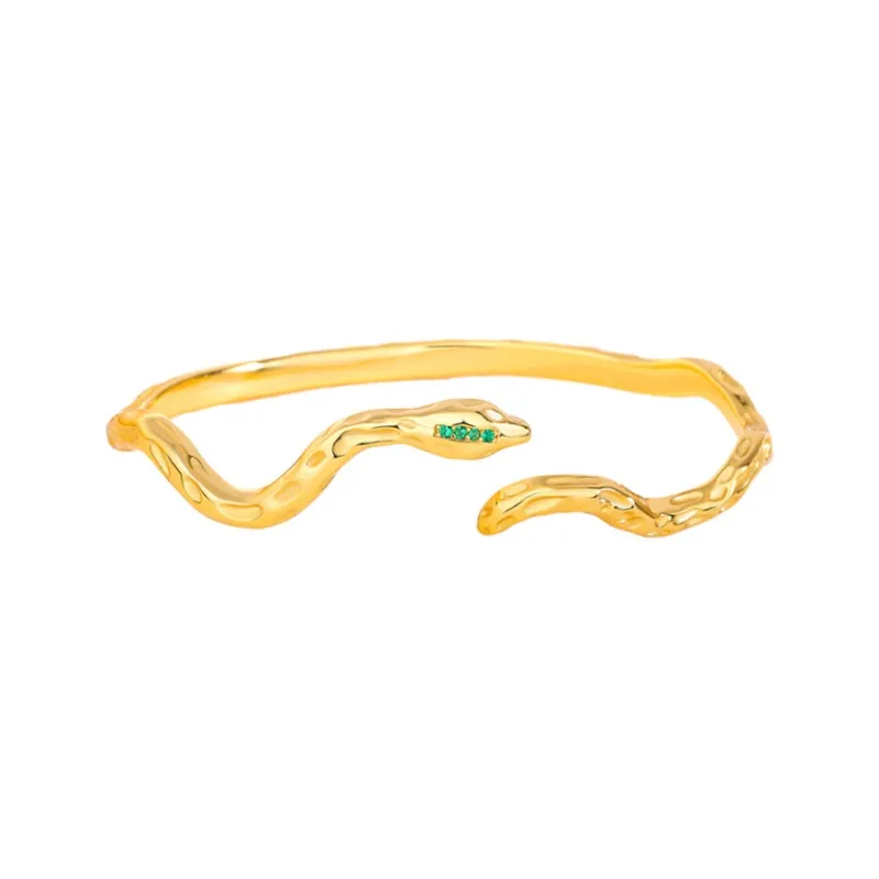 Qing Yi 925 Sterling Silver Bangles Unisex-0